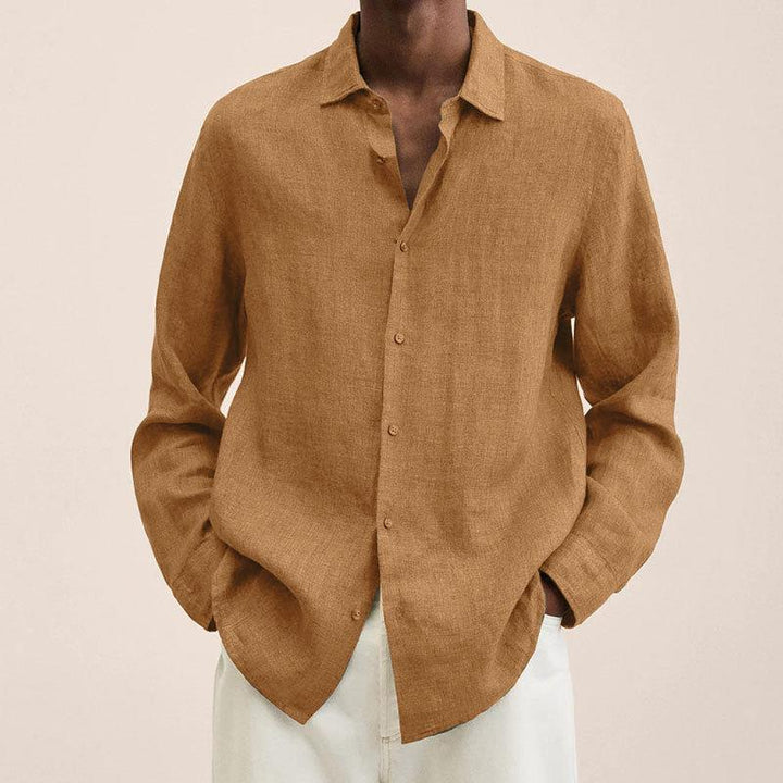 Raymond | Men's Classic Long Sleeve Button-Down Shirt