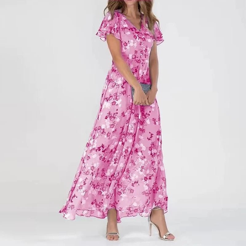 Zuri | Women's Glamorous Maxi Dress — Tummy-Flattering Fit