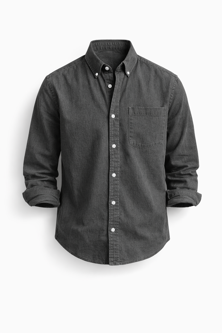 Brent | Men's Classic Button-Down Shirt — Versatile Fit
