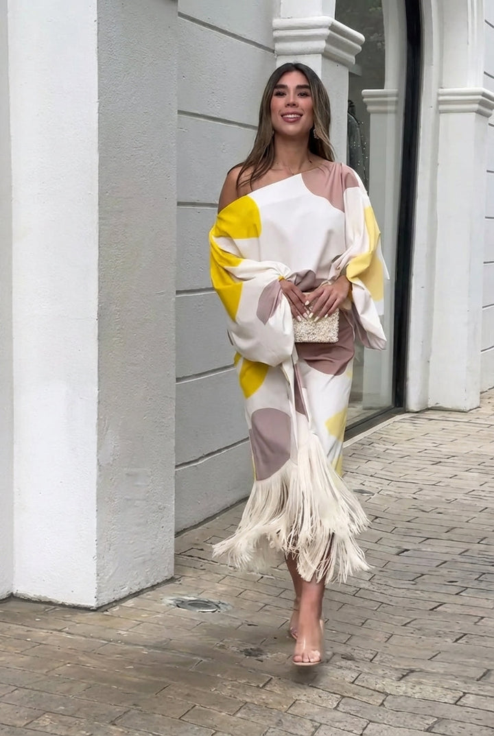 Daniela | Women's Fringe Two-Piece Set — Elegant Style
