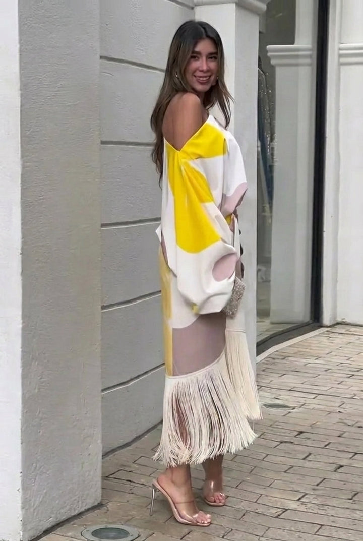 Daniela | Women's Fringe Two-Piece Set — Elegant Style