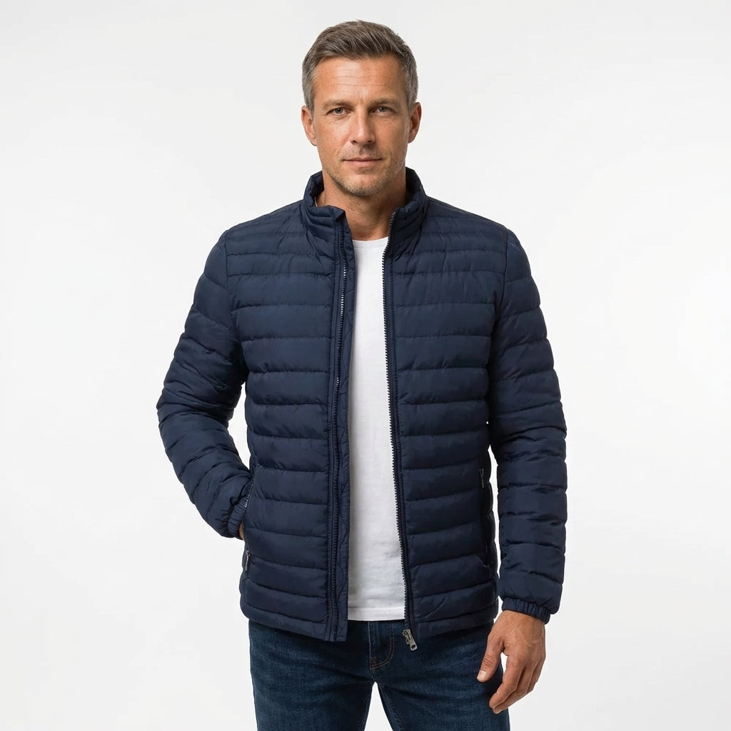 Benson - Men's Quilted Puffer Jacket — Urban Relaxed Fit