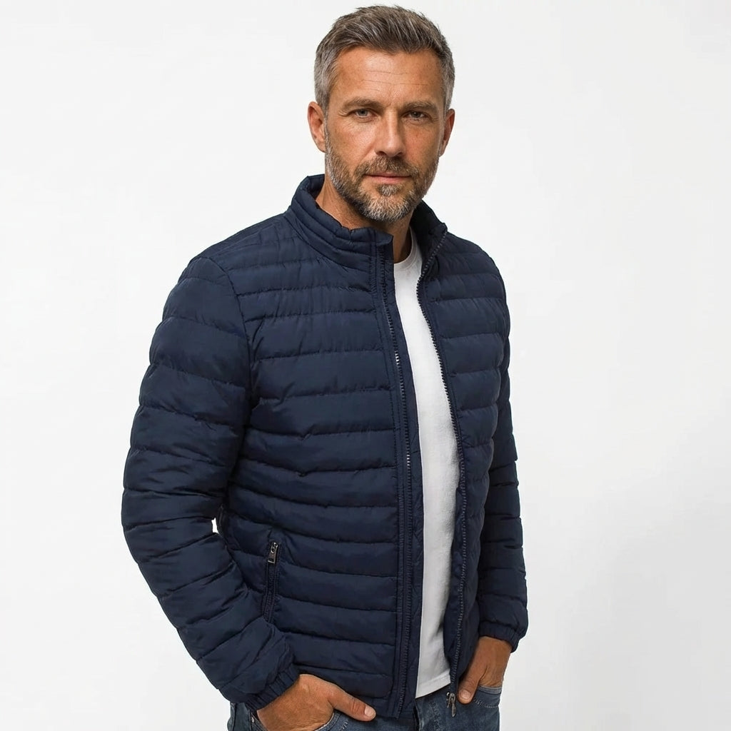 Benson - Men's Quilted Puffer Jacket — Urban Relaxed Fit