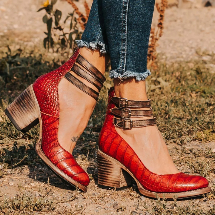 KRISTEN | Women's Comfort Heels — Elegant & All-Day Support