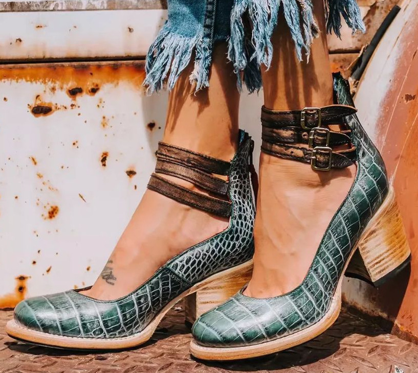 KRISTEN | Women's Comfort Heels — Elegant & All-Day Support
