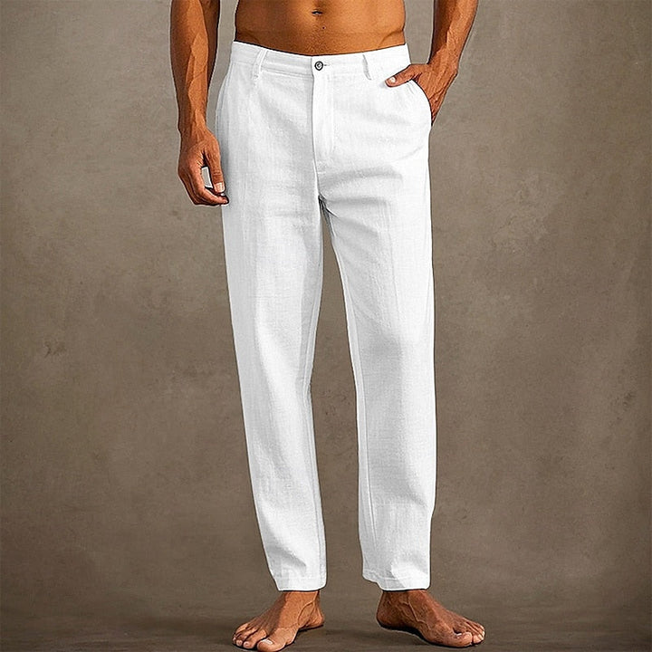 Marco - Men's Straight-Leg Casual Trousers for Summer