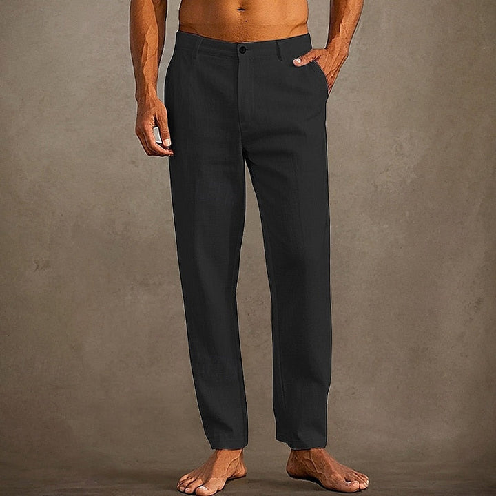 Marco - Men's Straight-Leg Casual Trousers for Summer