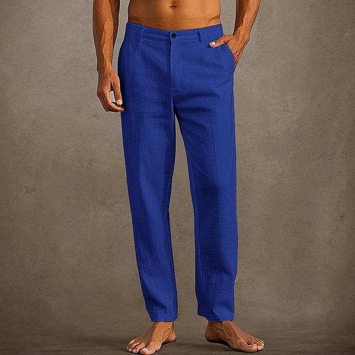 Marco - Men's Straight-Leg Casual Trousers for Summer