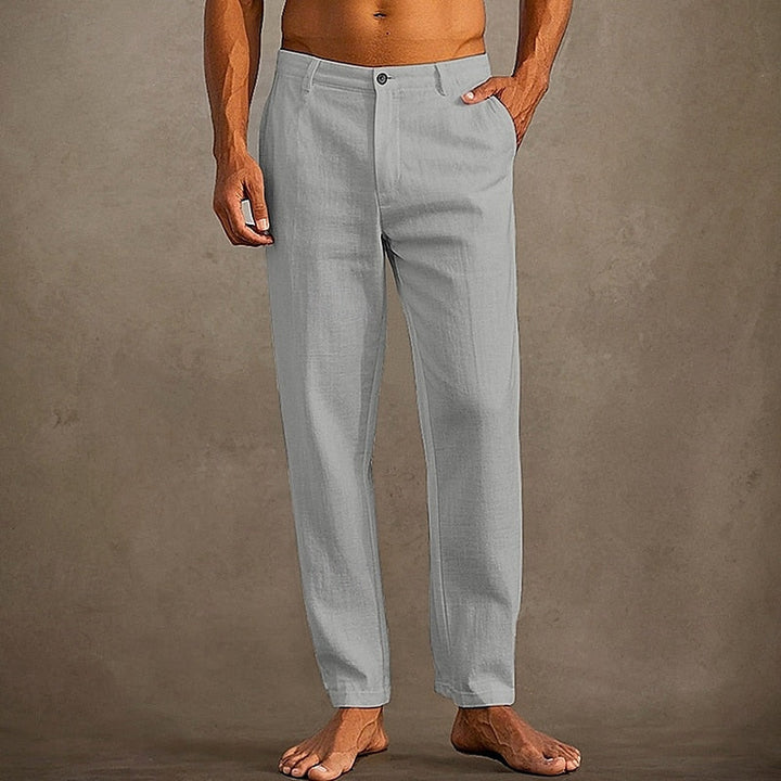 Marco - Men's Straight-Leg Casual Trousers for Summer