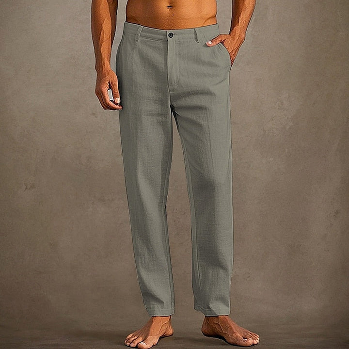 Marco - Men's Straight-Leg Casual Trousers for Summer