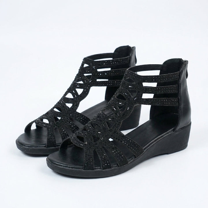 Jeanette – Women's Supportive Wedge Sandals for All-Day Comfort