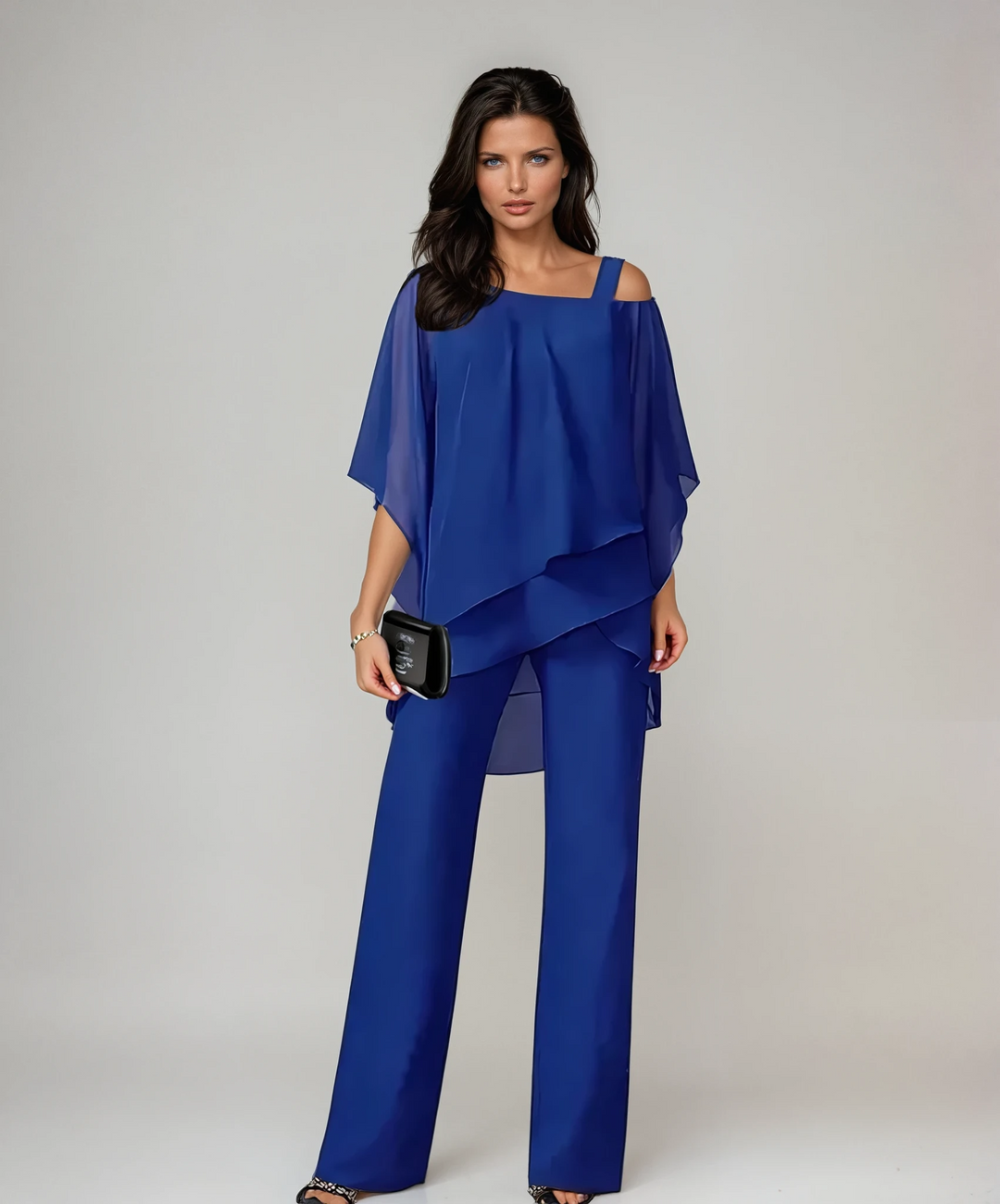 Mariella™ | Women's Layered Two-Piece Wide-Leg Set