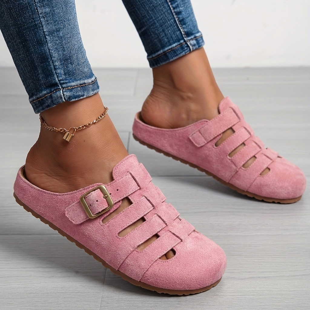 Nathalie | Women's Slip-On Mule Sandals — Everyday Comfort