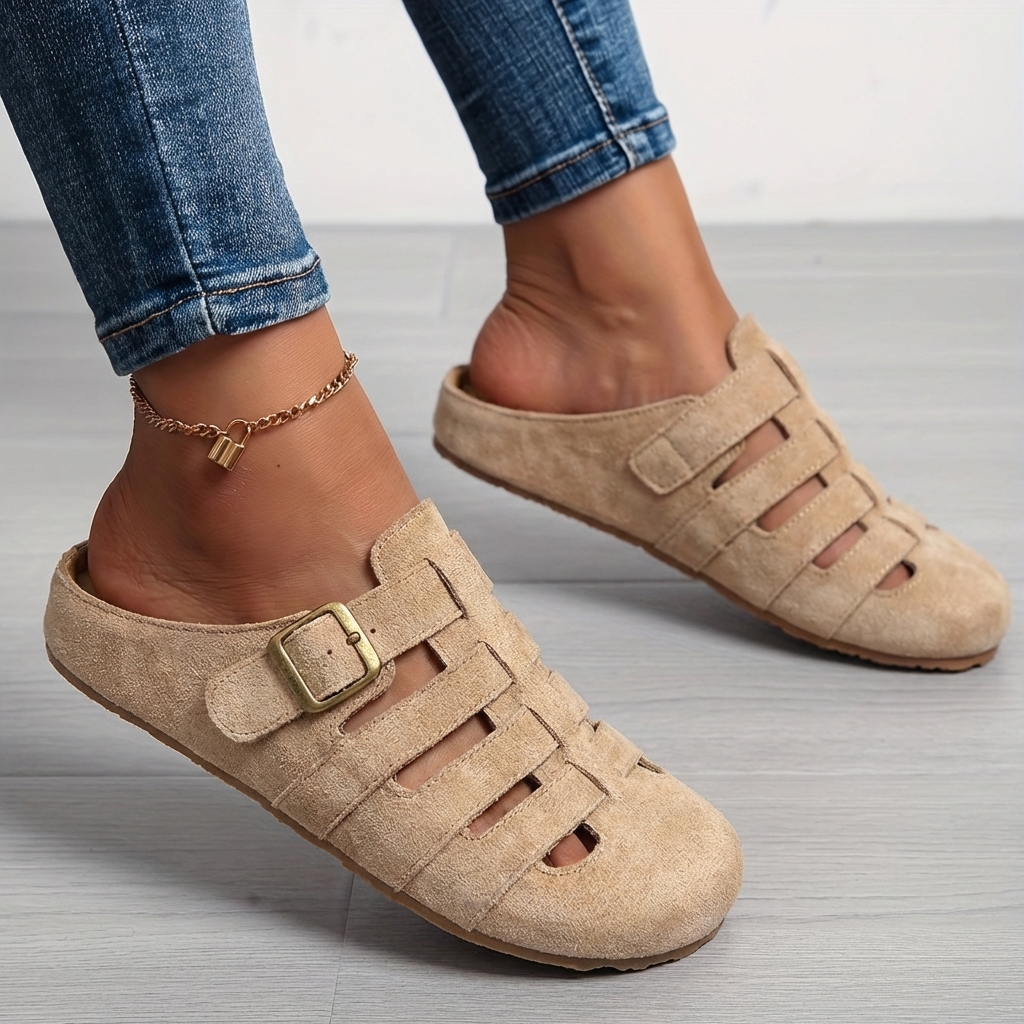 Nathalie | Women's Slip-On Mule Sandals — Everyday Comfort