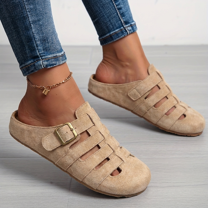 Nathalie | Women's Slip-On Mule Sandals — Everyday Comfort
