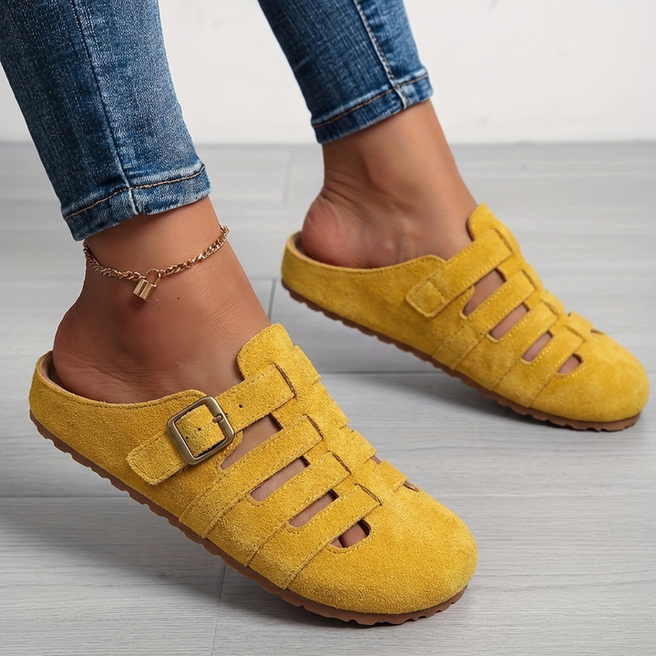 Nathalie | Women's Slip-On Mule Sandals — Everyday Comfort
