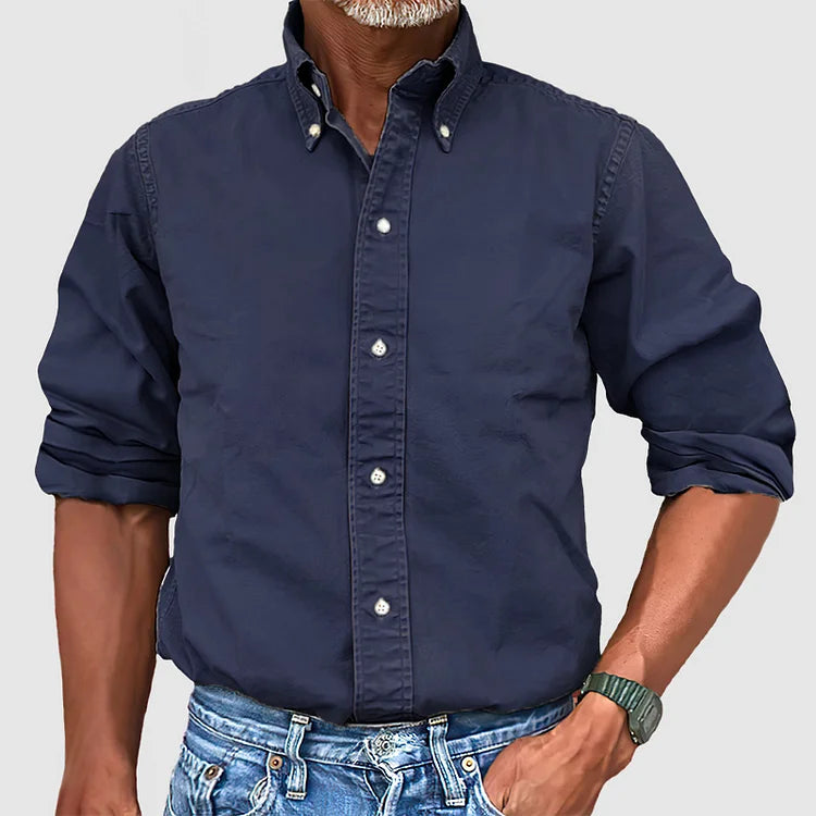Stephen | Classic Oxford Shirt — Men's Versatile Everyday Shirt