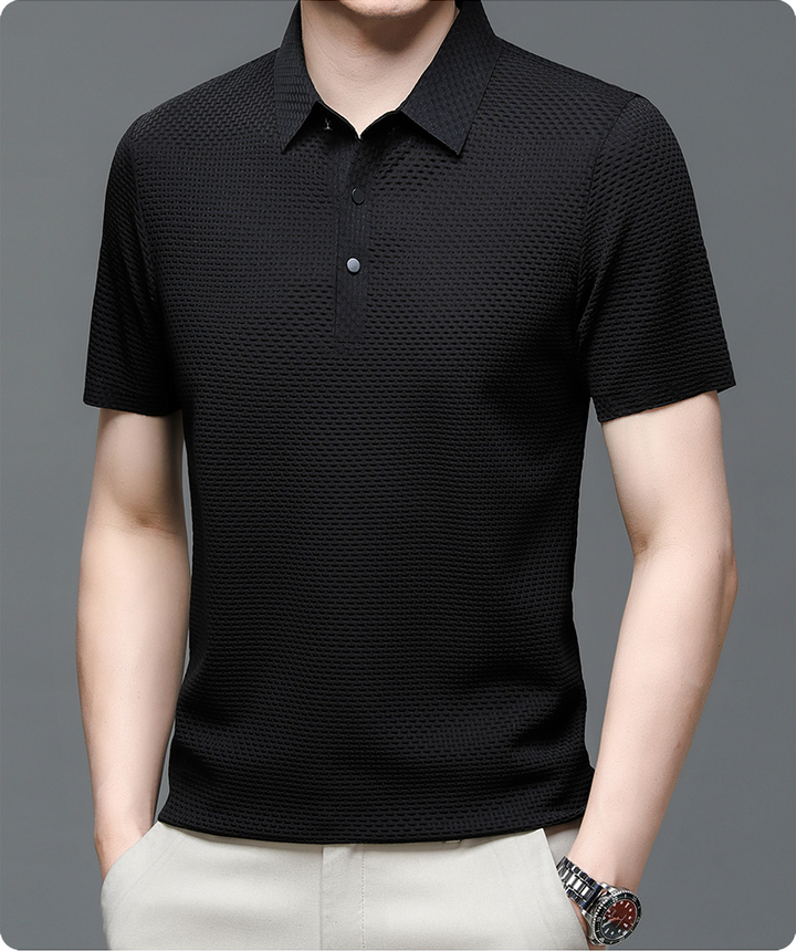 Henry | Men's Luxury Polo Shirt — Elegant & Breathable