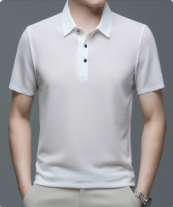 Henry | Men's Luxury Polo Shirt — Elegant & Breathable