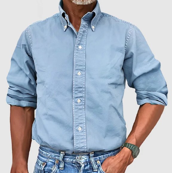 Stephen | Classic Oxford Shirt — Men's Versatile Everyday Shirt