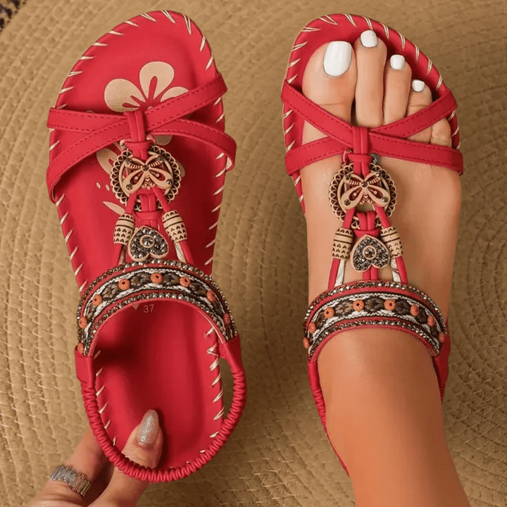 Melanie | Women's Bohemian Comfort Sandals for Summer