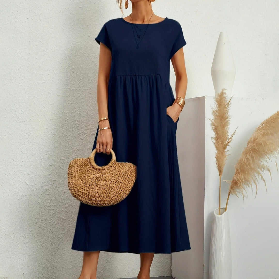Catherine | Women's Elegant Essential Dress — Relaxed Fit