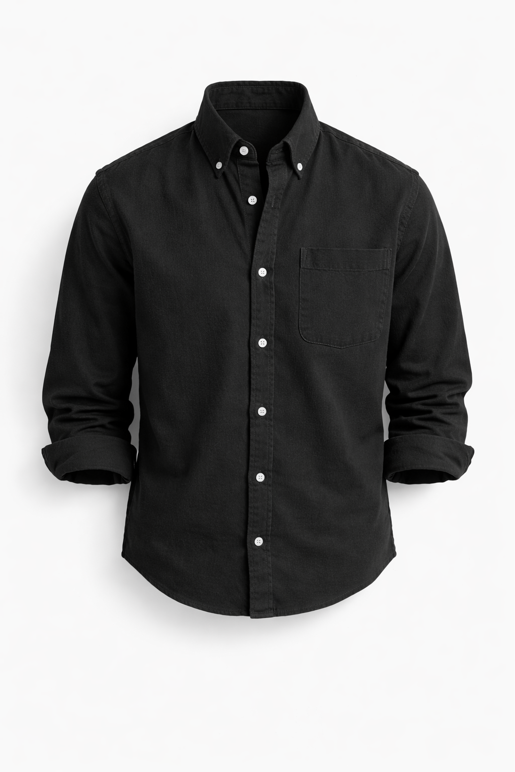 Brent | Men's Classic Button-Down Shirt — Versatile Fit