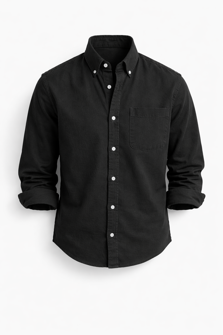 Brent | Men's Classic Button-Down Shirt — Versatile Fit